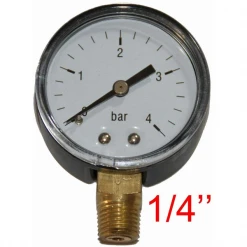 KOKIDO Pompes Et Filtrations Pour Piscines Manomètre Standard Pour Filtre à Sable - K553BL/EU - Pression Maxi 4 Bar - Filetage 1/4" -Espace Piscine Boutique 3 6