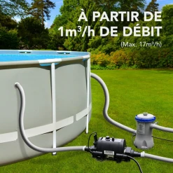 Electro Engineering Pompe à Chaleur Et Réchauffeur Pour Piscine Réchauffeur électrique Pour Piscine Jusqu'à 20 M³ - Nano Vulcan - 3 KW - 230V Mono -Espace Piscine Boutique 3 7