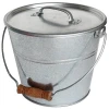 Accessoires De Jardinage Seau à Compost Ou à Cendres 5L Galvanisé Poignée Bois Guillouard 080650 -Espace Piscine Boutique 769170 1
