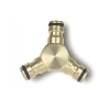 Fitt Y Et T De Dérivation Raccord Automatique Y Dérivation Tuyau Arrosage 19 Mm Triple Mâle Laiton -Espace Piscine Boutique accoupleur laiton triple ma