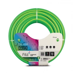 Tuyau D'eau Tuyau D'arrosage Mint Fitt - Diamètre 15 Mm - Longueur 25 Mètres - Vert -Espace Piscine Boutique arrosage irrigation fitt mi