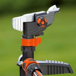 Arroseur Oscillant Et Asperseur Arroseur Canon Pic Métal Premium Gardena Tête Arrosage Laiton 75-490 M² -Espace Piscine Boutique arroseur canon sur pic metal premium gardena tete darrosage laiton reglable 75 490m2 2