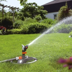 Arroseur Oscillant Et Asperseur Arroseur Canon Traîneau Premium Gardena Tête Arrosage Laiton De 5-12,5 M