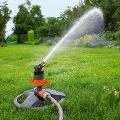 Arroseur Oscillant Et Asperseur Arroseur Turbine Comfort Gardena Traîneau Plastique Arrosage Max 450 M² -Espace Piscine Boutique arroseur turbine comfort gardena traineau plastique robuste superficie darrosage 450m2 3