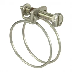 Fitt Tuyau D'eau Collier Serrage à Vis Double Fil Ø 24mm Tuyau Arrosage 20 à 24 Mm X 2