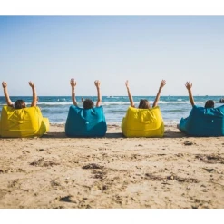 Link Robots Et Accessoires De Piscine Et Spa Coussin Lounge Gonflable Flottant NAP' Nomade Wink Housse Lavable Savane -Espace Piscine Boutique coussin lounge xxl