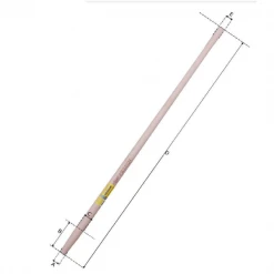 Outillage De Jardinier Crocs à Bêcher PERRIN 4 Dents 21 Cm Avec Manche En Bois 1.35 M -Espace Piscine Boutique crocs a becher perrin detail2