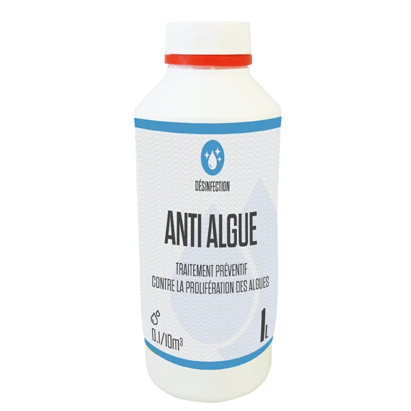 Poolstyle Produit D'entretien Piscine Traitement Liquide Préventif Contre Prolifération Algues Piscine 1 Litre 3 Poolstyle Produit D'entretien Piscine Traitement Liquide Préventif Contre Prolifération Algues Piscine 1 Litre