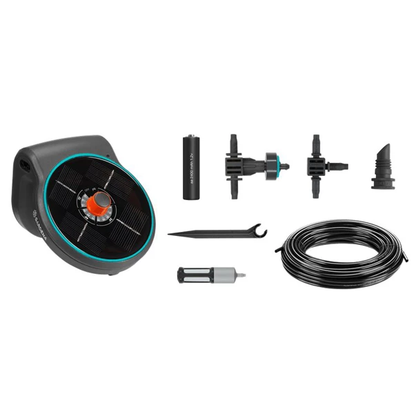 Programmateur D'arrosage Ensemble Arrosage Automatique énergie Solaire AquaBloom Gardena 20 M 5 Programmateur D'arrosage Ensemble Arrosage Automatique énergie Solaire AquaBloom Gardena 20 M – Image 3