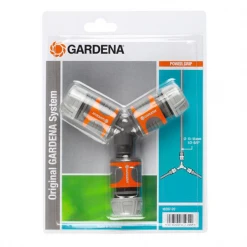 Y Et T De Dérivation Ensemble Complet Dérivation Y Tuyau Ø 13-15 Mm 4 Raccords Gardena -Espace Piscine Boutique ensemble complet derivation tuyau arrosage 13 15 mm 4raccords gardena 2