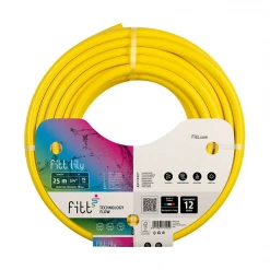 Tuyau D'eau Tuyau Arrosage Semi-professionnel Lily Fitt 15 Mm 15 Mètres Jaune -Espace Piscine Boutique fitt lily arrosage irrigation