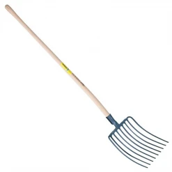 Outillage De Jardinier Fourche à Cailloux 9 Dents Perrin Emmanchement Cintré 135 Cm 632235 -Espace Piscine Boutique imageproduct357330 1