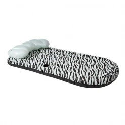 Swimline Bouées Et Matelas Gonflables Matelas Gonflable Zébré Piscine Longueur 180cm Largeur 89cm Noir Blanc