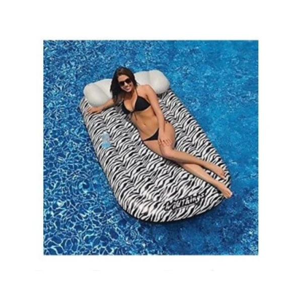 Swimline Bouées Et Matelas Gonflables Matelas Gonflable Zébré Piscine Longueur 180cm Largeur 89cm Noir Blanc 4 Swimline Bouées Et Matelas Gonflables Matelas Gonflable Zébré Piscine Longueur 180cm Largeur 89cm Noir Blanc – Image 2