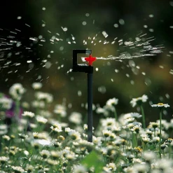 Arroseur Oscillant Et Asperseur Micro-asperseur Rotatif 360° Arrosage Pluie Fine Gardena Portée 3,5 M X2