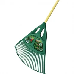 Balai à Gazon Balai à Gazon XL 27 Dents Manche Bois Spécial Feuilles Leborgne 369711 -Espace Piscine Boutique p149096 pic