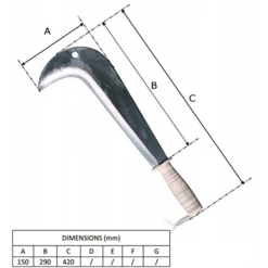 Scie Arboricole Et Scie à élaguer Serpe Italienne Manche Cuir Perrin Longueur De La Lame 29 Cm -Espace Piscine Boutique p162231