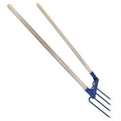 Outillage De Jardinier Aerogrif' Pour Jardinage Biologique - 4 Dents De 32 Cm Pour Aérer Le Sol - Perrin - 2 Manches De 110 Cm -Espace Piscine Boutique perrin aerogrif