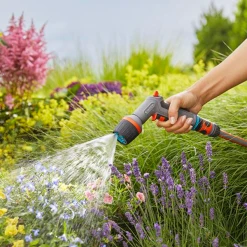 Lance Et Pistolet D'arrosage Pistolet Arrosage Multi-jets Comfort EcoPulse Gardena 4 Jets Réglables -Espace Piscine Boutique pistolet darrosage multi jets comfort ecopulse gardena 4jets reglables fonction nettoyage 4