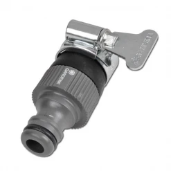 Prise D'eau Voleuse Pour Nez De Robinet - Gardena - Coloris Gris -Espace Piscine Boutique prise voleuse