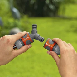 Y Et T De Dérivation Raccord Automatique Dérivation Y Plastique 3 Tuyaux Arrosage Gardena -Espace Piscine Boutique raccord automatique derivation y 3tuyaux arrosage plastique resistant gardena 2