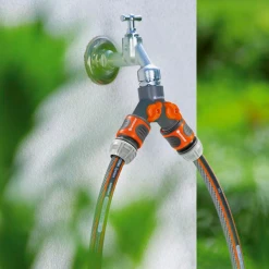 Sélecteur D'arrosage Raccord Automatique Sélecteur 2 Voies Vanne Robinet 20/27 26/34 Gardena -Espace Piscine Boutique raccord automatique selecteur 2voies avec vanne arret robinet 20 27 26 34 gardena 3