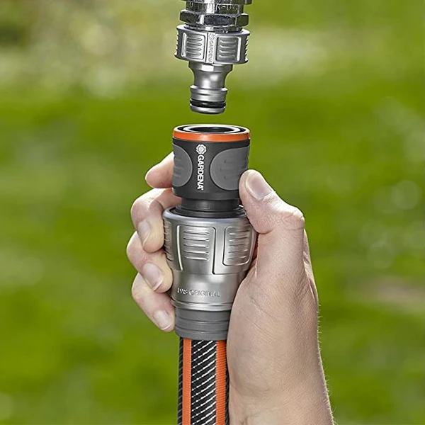 Raccord Rapide Arrosage Raccord Arrosage Rapide Premium Tuyau 19 Mm Gardena A Fixer Nez Robinet 4 Raccord Rapide Arrosage Raccord Arrosage Rapide Premium Tuyau 19 Mm Gardena A Fixer Nez Robinet – Image 2