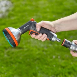 Raccord Rapide Arrosage Raccord Rapide Fonction Aquastop Premium Gardena Pour Tuyau Ø 19 Mm -Espace Piscine Boutique raccord rapide avec fonction aquastop premium gardena tuyau arrosage 19mm 2