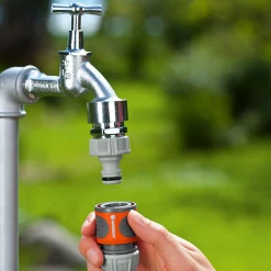 Raccord Rapide Arrosage Raccord Rapide Tuyau Arrosage Ø 13-15 Mm Gardena Fixer Au Nez De Robinet -Espace Piscine Boutique raccord rapide tuyau darrosage 13mm 15mm gardena fixer au nez robinet 2