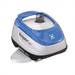 Robots Et Aspirateur De Piscine Robot Navigator Pro V-Flex Piscines 12 X 6 M Hayward ABS Blanc -Espace Piscine Boutique robot de piscine hydraulique et automatique pour piscines jusqu a 12 x 6 m abs blanc et bleu