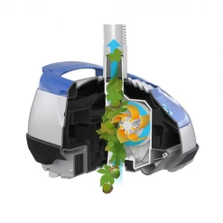 Robots Et Aspirateur De Piscine Robot Navigator Pro V-Flex Piscines 12 X 6 M Hayward ABS Blanc -Espace Piscine Boutique robot de piscine hydraulique et automatique pour piscines jusqu a 12 x 6 m abs blanc et bleu fonctionnement