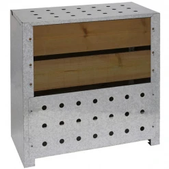 Accessoires De Jardinage Silo à Compost Galvanisé Et Bois De 200L Guillouard 020221