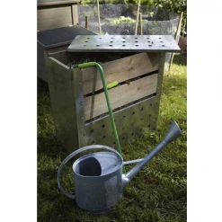 Accessoires De Jardinage Silo à Compost Galvanisé Et Bois De 300 L Guillouard 020222 -Espace Piscine Boutique silo a compost 2
