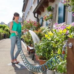 Tuyau D'eau Tuyau Arrosage Extensible Rétractable Accessoires Ø 9 Mm 10 M Gardena 7 Tuyau D'eau Tuyau Arrosage Extensible Rétractable Accessoires Ø 9 Mm 10 M Gardena -Espace Piscine Boutique tuyau darrosage extensible retractable avec accessoires 9mm longueur 10m gardena 2