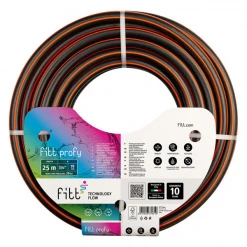 Tuyau D'eau Tuyau Arrosage Professionnel Profy Fitt 19 Mm 25 Mètres Noir -Espace Piscine Boutique tuyau professionnel arrosage fitt